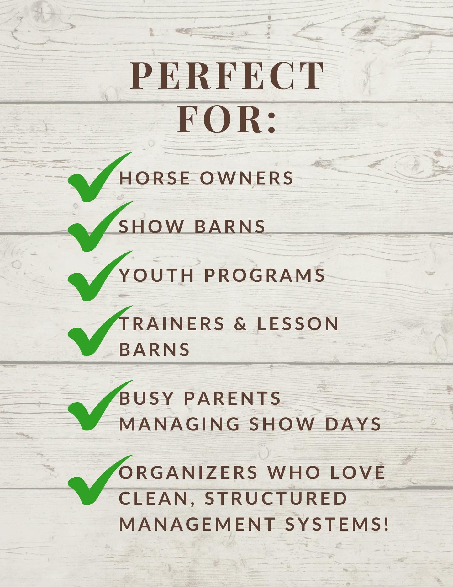 Horse Show Prep Checklist | Show Packing List | Printable Planner + Trailer Travel Bonus
