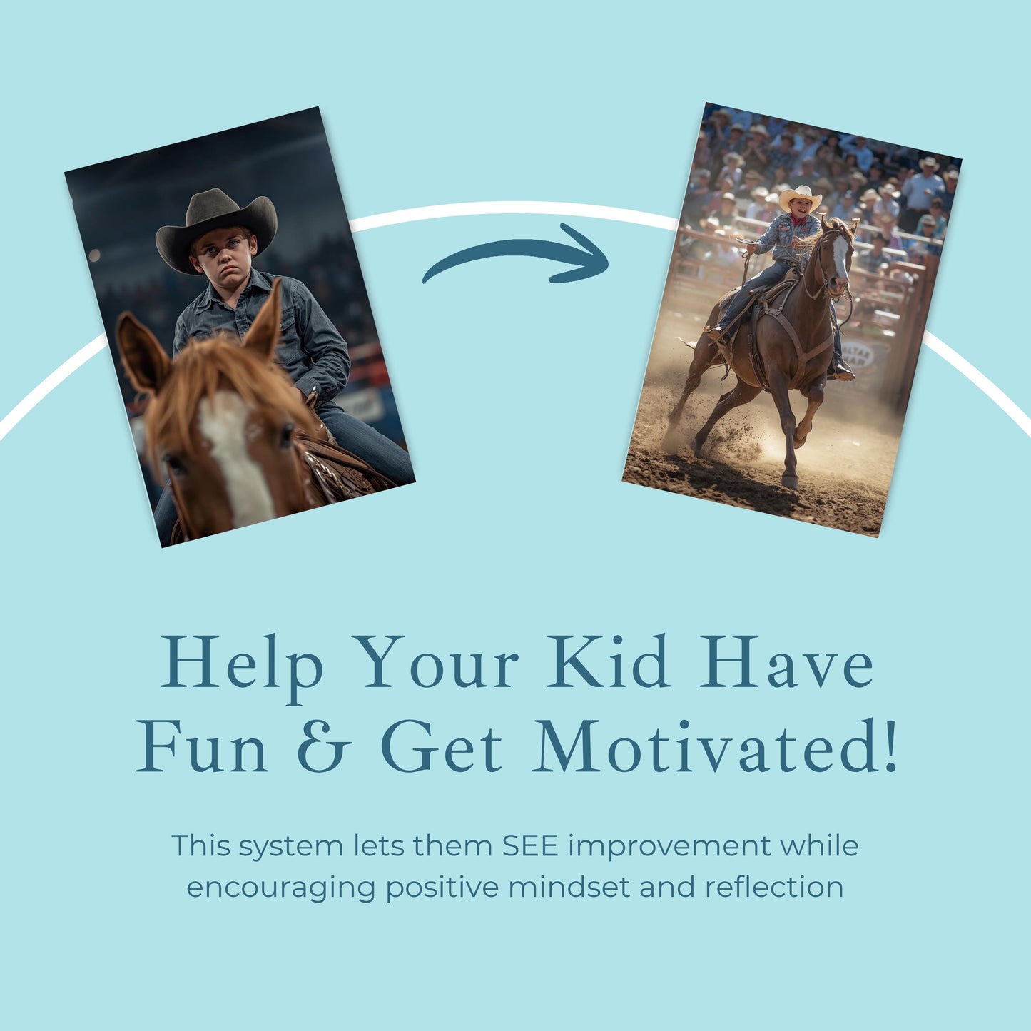 Youth Rodeo Binder | Track ANY Event, Progress, Rewards (PDF Download | Printable)